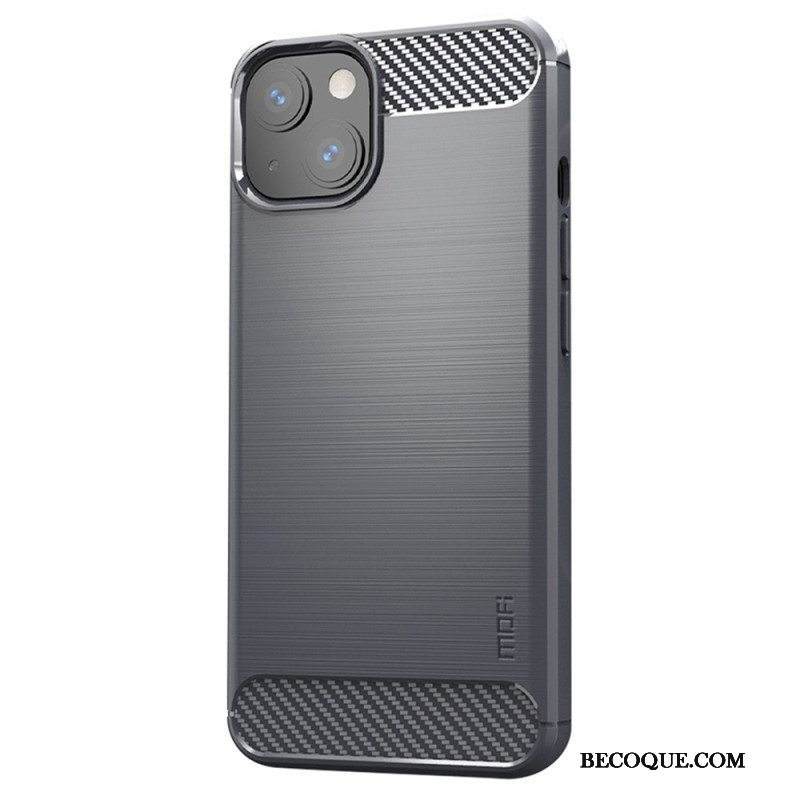 Kuori iPhone 14 Plus Mofi Harjattu Hiilikuitu