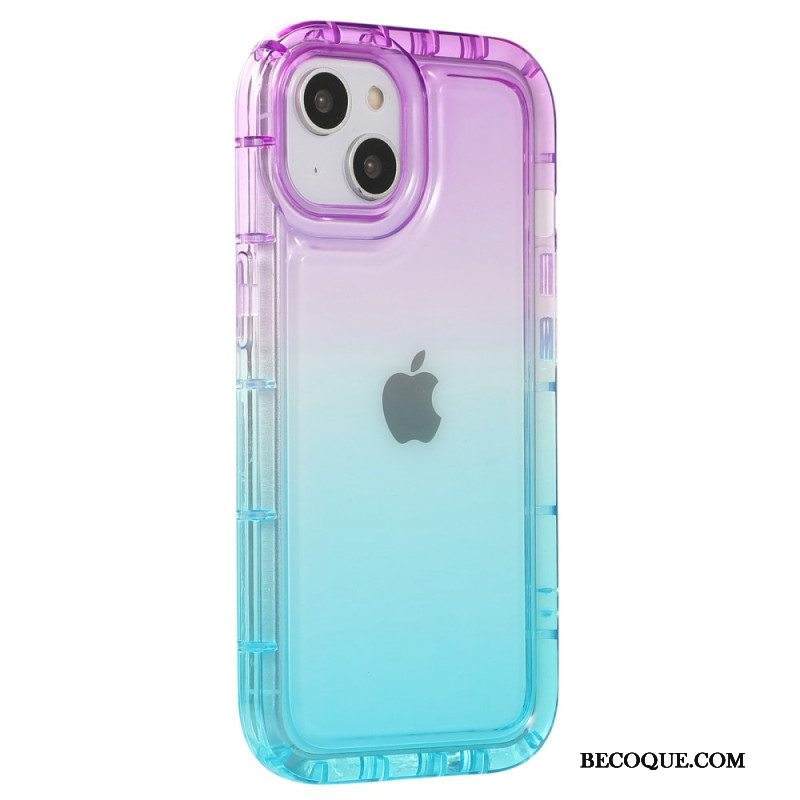 Kuori iPhone 14 Plus Värilliset Contours Turvatyynyt