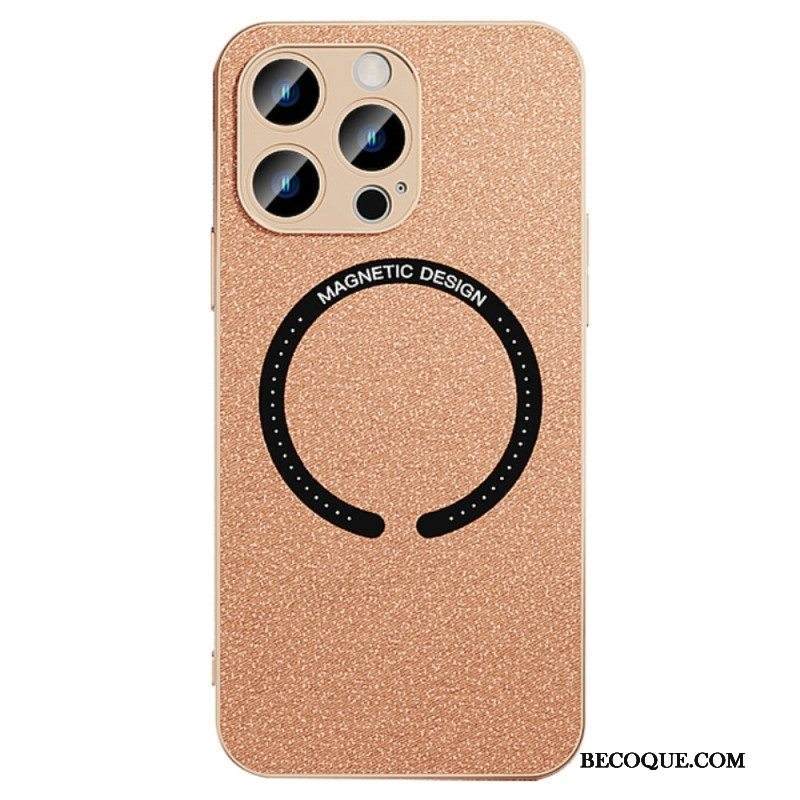 Kuori iPhone 14 Pro Keinonahkainen Magsafe-yhteensopiva