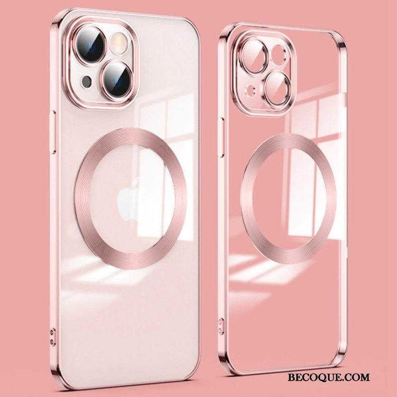 Kuori iPhone 14 Pro Läpinäkyvä Magsafe-yhteensopiva