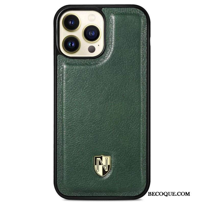 Kuori iPhone 14 Pro Max Aito Caseneo Nahka