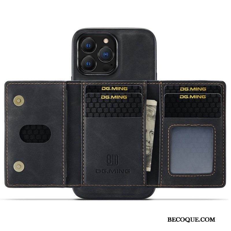 Kuori iPhone 14 Pro Max Dg.ming Irrotettava Korttiteline