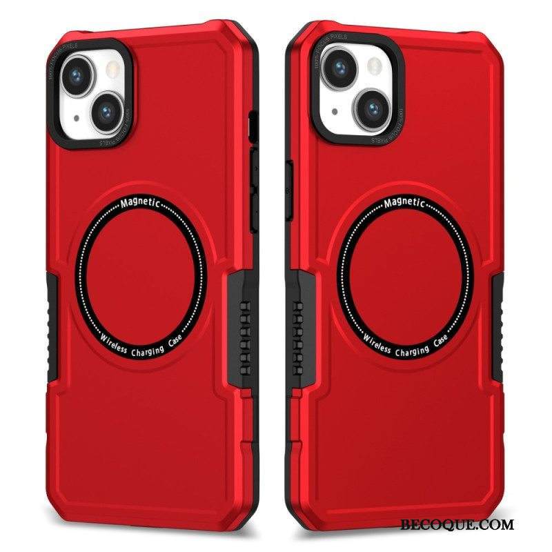 Kuori iPhone 15 Nahkatyylinen Lipasafe Yhteensopiva