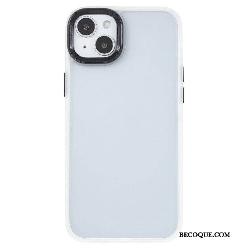 Kuori iPhone 15 Plus Akryyliselkä Ja Silikonireunat