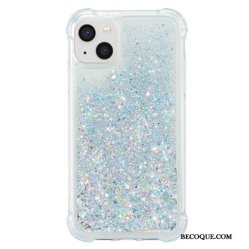 Kuori iPhone 15 Plus Glitteriä