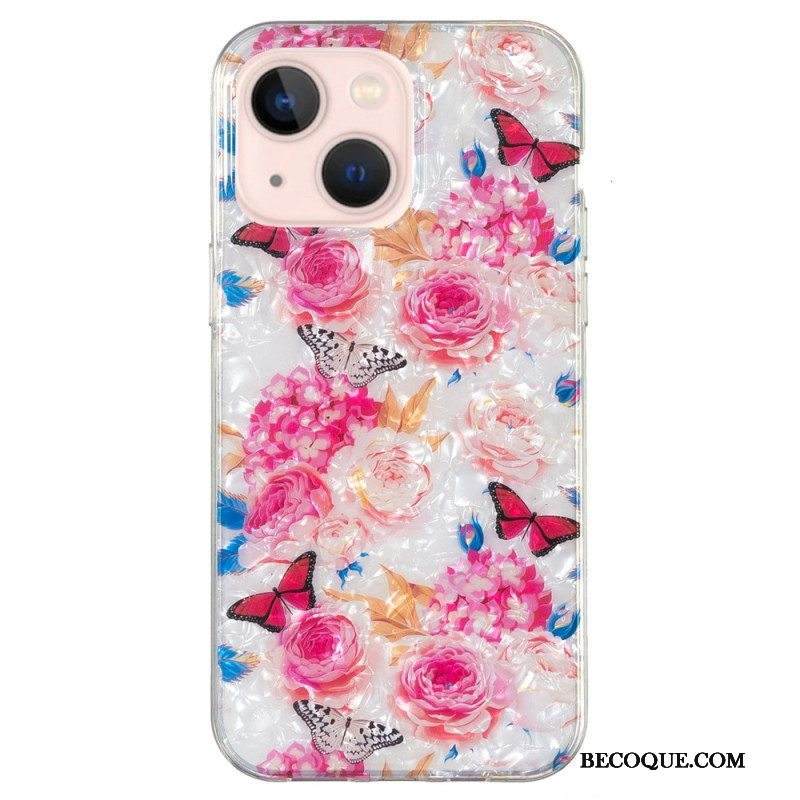 Kuori iPhone 15 Plus Kukka