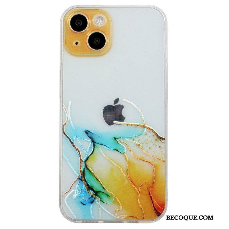 Kuori iPhone 15 Plus Marmorityyli