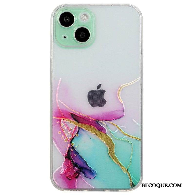 Kuori iPhone 15 Plus Marmorityyli