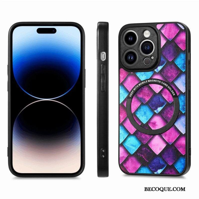 Kuori iPhone 15 Pro Magsafe Flashy -yhteensopiva