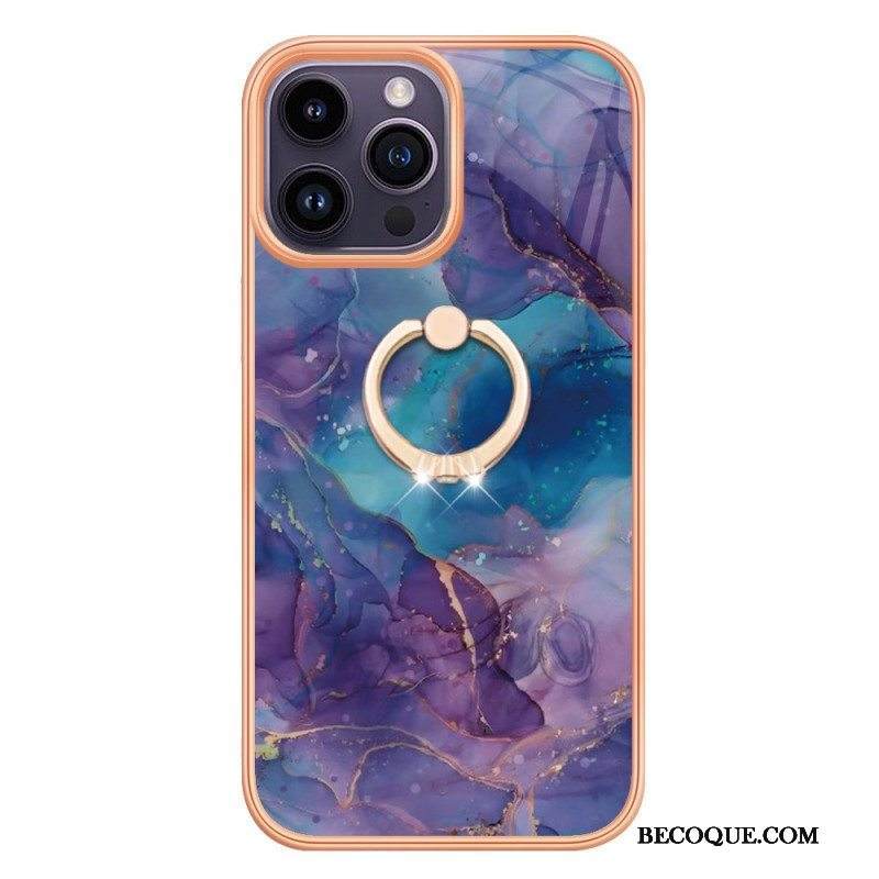 Kuori iPhone 15 Pro Max Marmori Tukirenkaalla