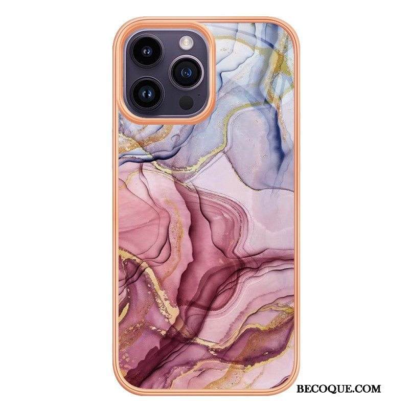 Kuori iPhone 15 Pro Max Marmoroitu Tyyli