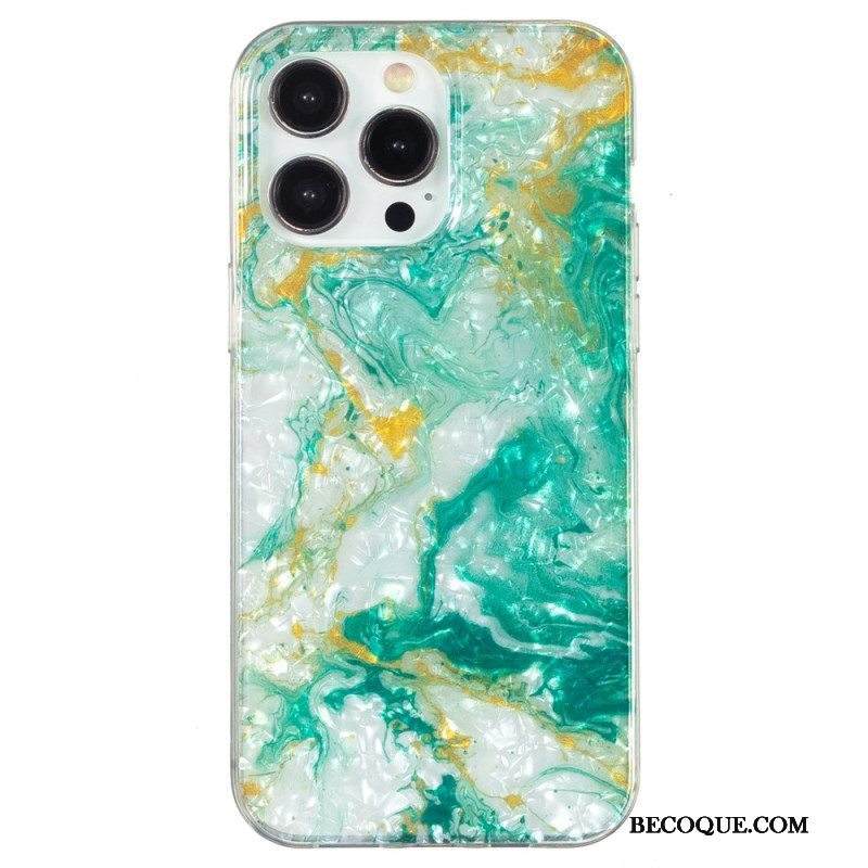 Kuori iPhone 15 Pro Max Värillinen Marmori