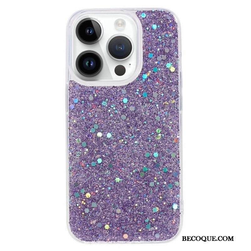 Kuori iPhone 15 Pro Pelkkää Glitteriä