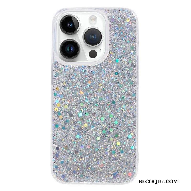 Kuori iPhone 15 Pro Pelkkää Glitteriä