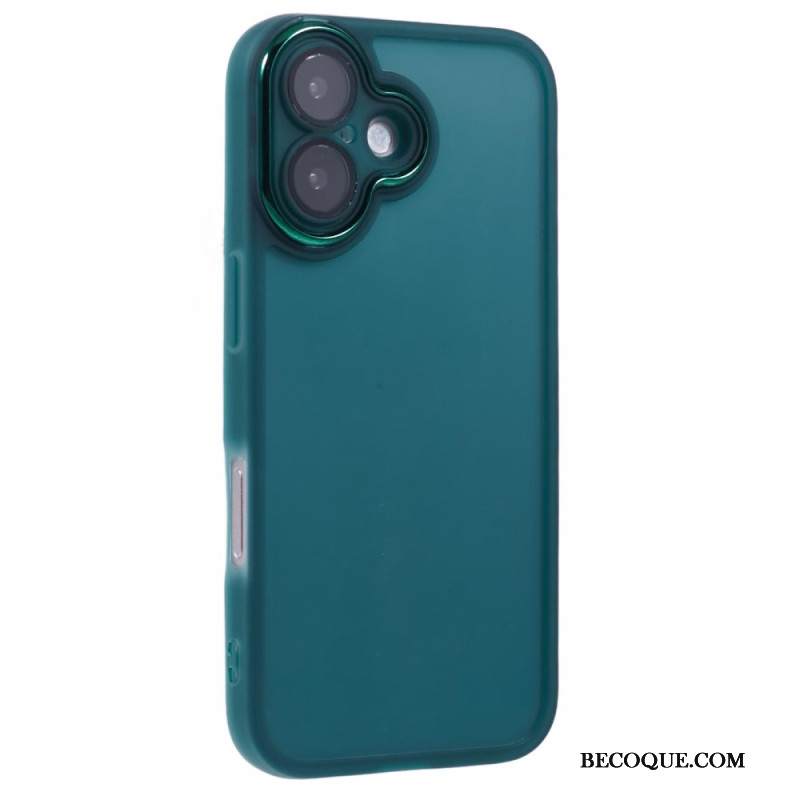 Kuori iPhone 16 Läpinäkyvä Värillinen