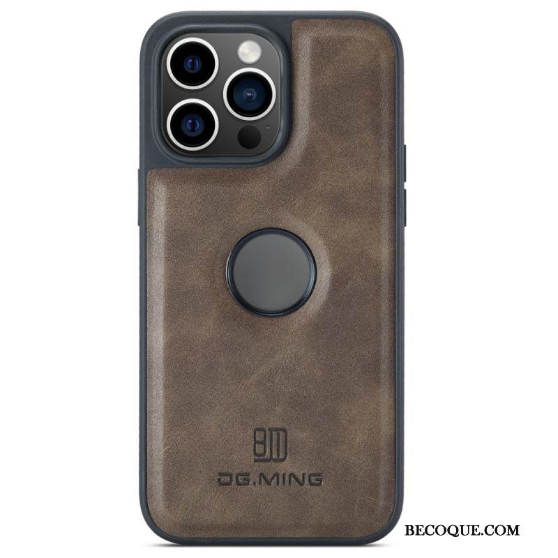 Kuori iPhone 16 Pro Max Nahkaefekti Dg.ming