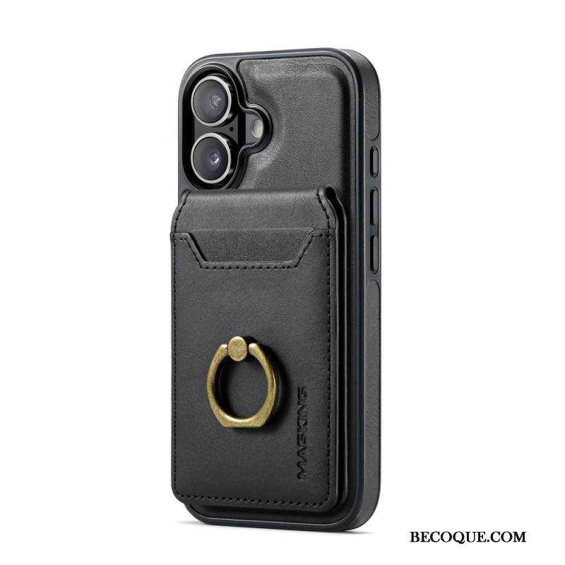 Kuori iPhone 17 Magsafe Rfid-korttipidikkeellä Ja Integroidulla Jalustalla