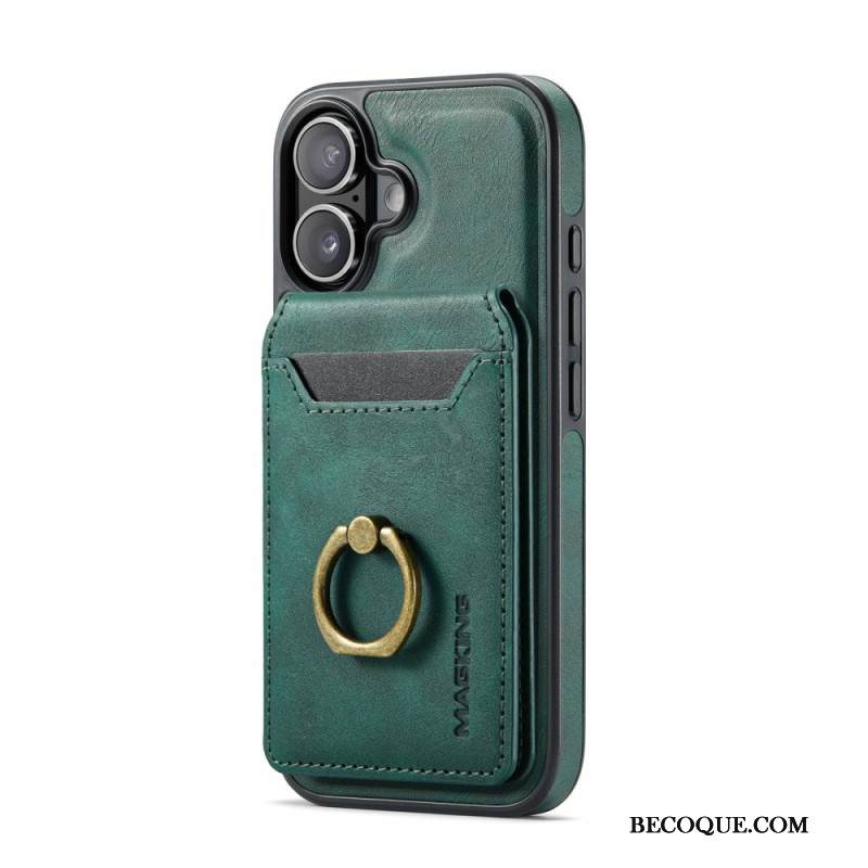 Kuori iPhone 17 Magsafe Rfid-korttipidikkeellä Ja Integroidulla Jalustalla