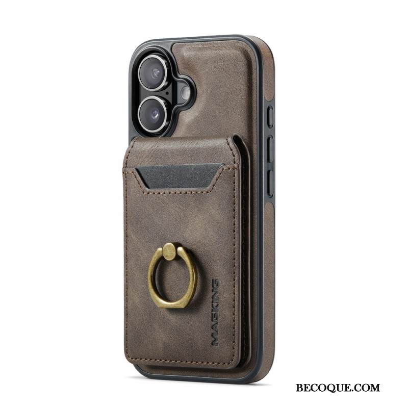 Kuori iPhone 17 Magsafe Rfid-korttipidikkeellä Ja Integroidulla Jalustalla