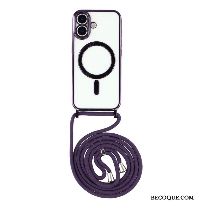 Kuori iPhone 17 Magsafe-yhteensopiva Läpinäkyvä Johdollinen Suojakuori Suojakuori