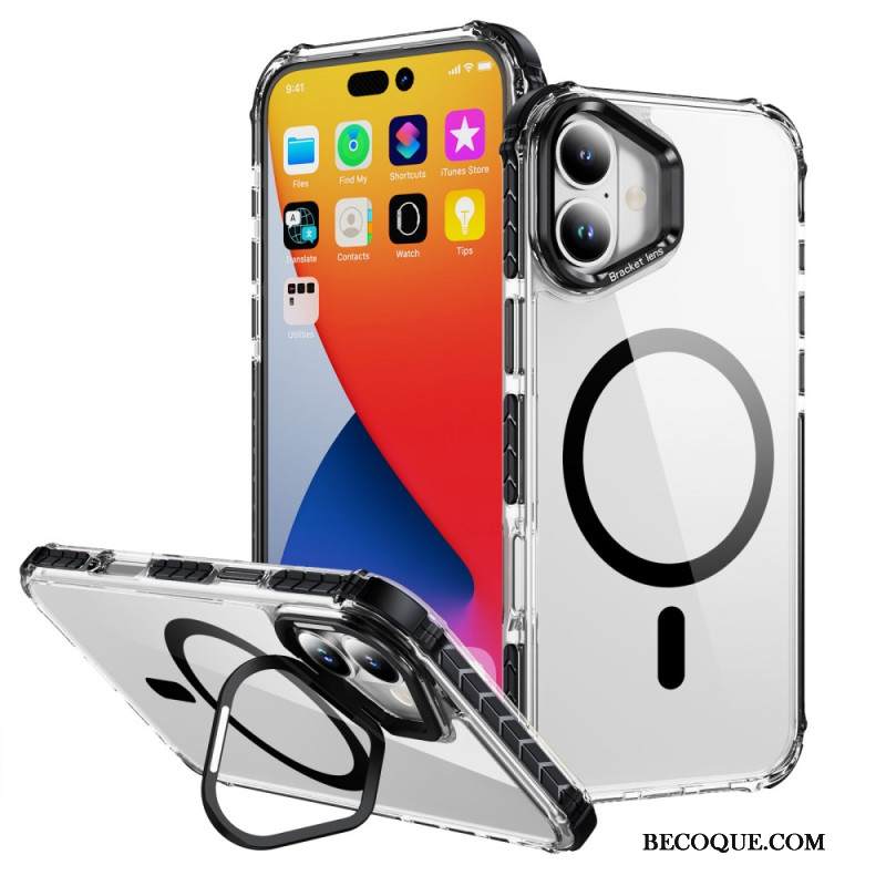 Kuori iPhone 17 Magsafe-yhteensopiva Tuki Ja Linssinsuoja