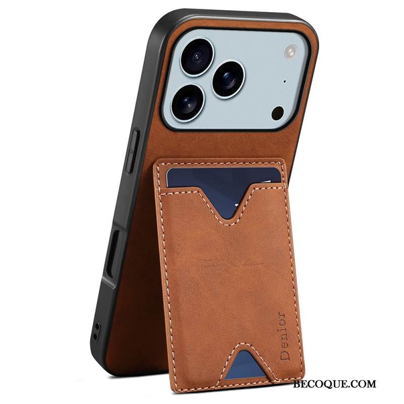 Kuori iPhone 17 Pro Denior-korttikotelo Ja Jalusta