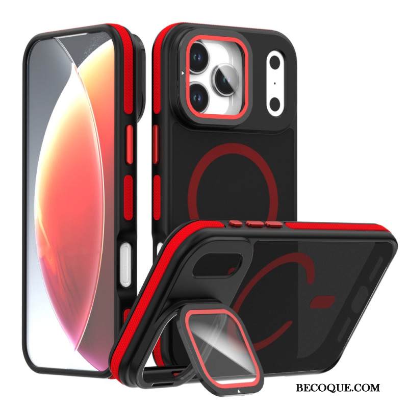 Kuori iPhone 17 Pro Hybridi Magsafe Linssinsuojalla Ja Integroidulla Kiinnikkeellä