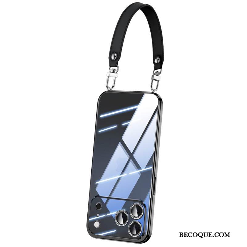 Kuori iPhone 17 Pro Kirkas Rannehihnalla