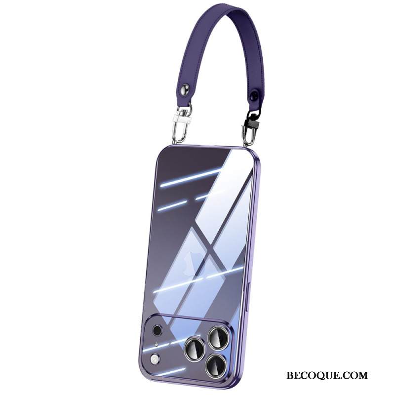 Kuori iPhone 17 Pro Kirkas Rannehihnalla