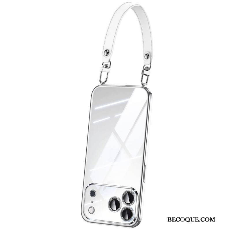 Kuori iPhone 17 Pro Kirkas Rannehihnalla