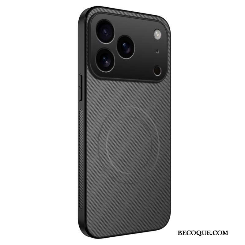 Kuori iPhone 17 Pro Magsafe-yhteensopiva Hiilikuitu Suojakuori