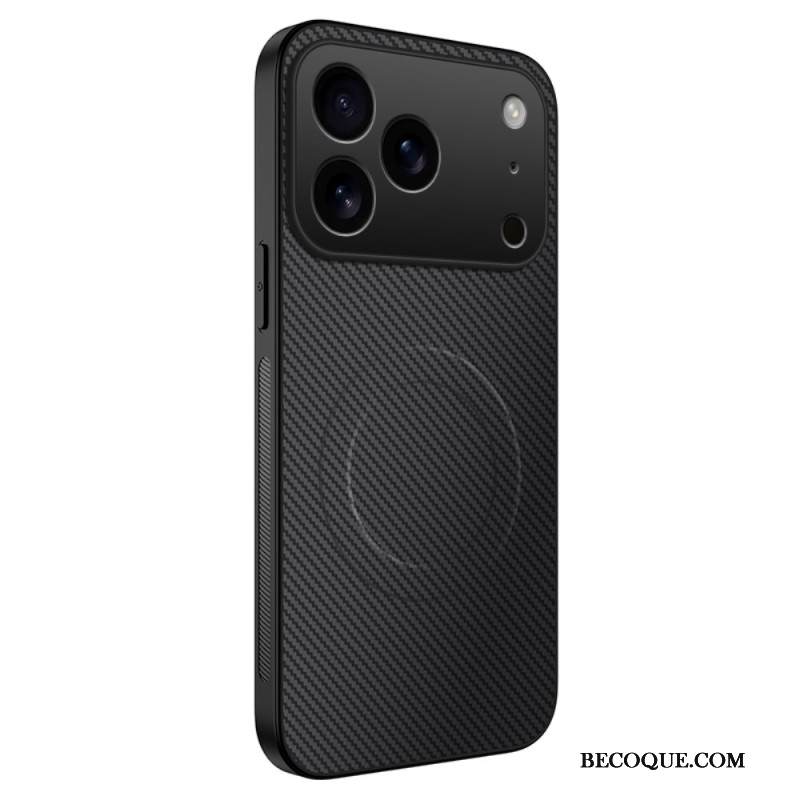 Kuori iPhone 17 Pro Magsafe-yhteensopiva Hiilikuitu Suojakuori