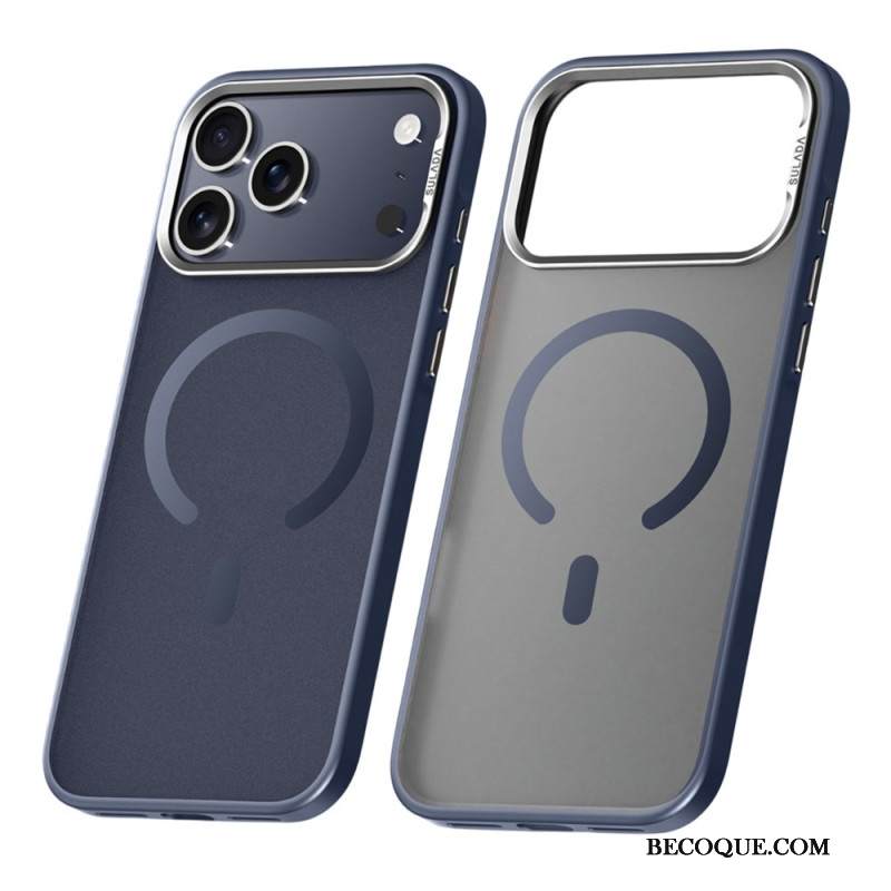 Kuori iPhone 17 Pro Magsafe-yhteensopiva Puoliläpinäkyvä