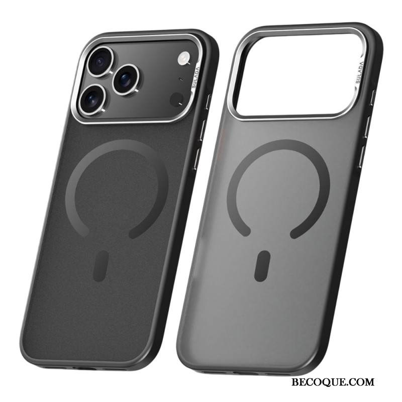 Kuori iPhone 17 Pro Magsafe-yhteensopiva Puoliläpinäkyvä