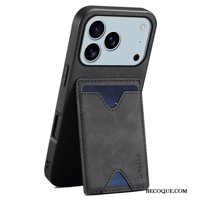 Kuori iPhone 17 Pro Max Denior Korttikotelo Ja Teline