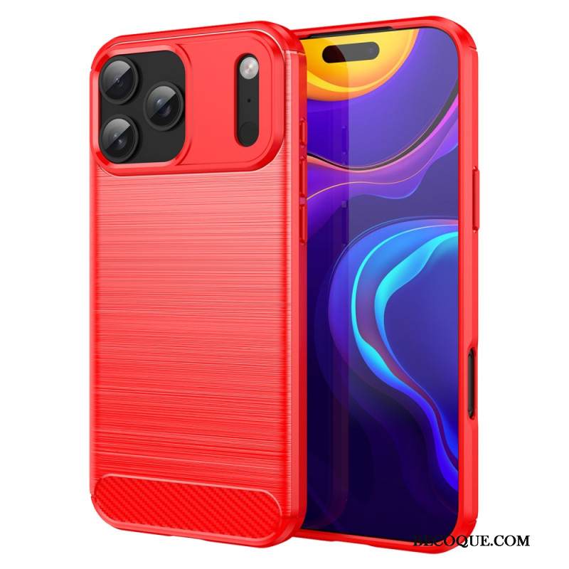 Kuori iPhone 17 Pro Max Harjattu Hiilikuitu