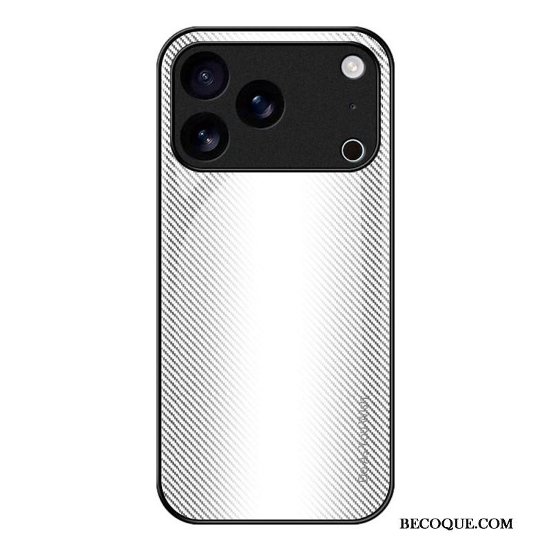 Kuori iPhone 17 Pro Max Hiilikuitukarkaistu Lasi