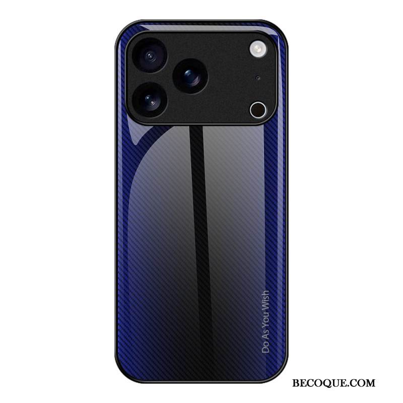 Kuori iPhone 17 Pro Max Hiilikuitukarkaistu Lasi