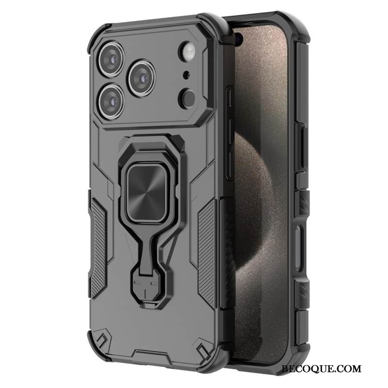 Kuori iPhone 17 Pro Max Kestävä Sormus Suojakuori