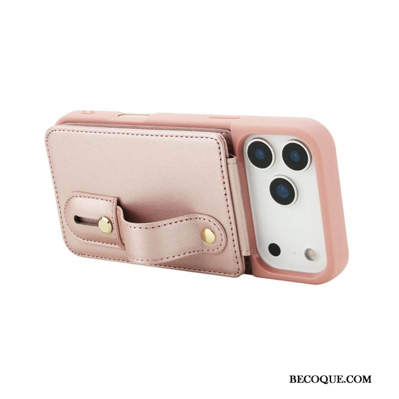 Kuori iPhone 17 Pro Max Korttikotelo Ja Olkahihna