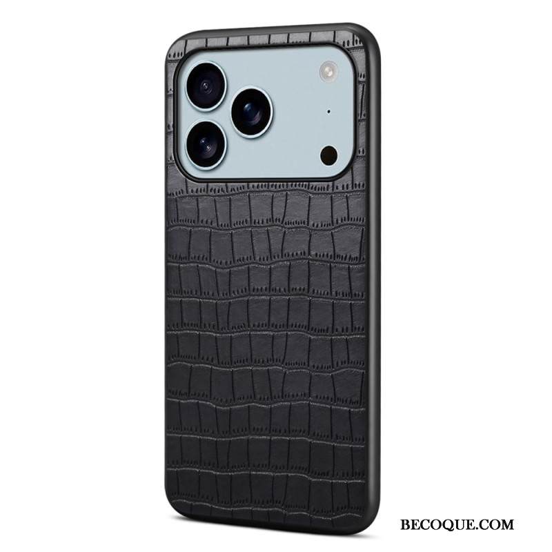 Kuori iPhone 17 Pro Max Krokotiilityylinen