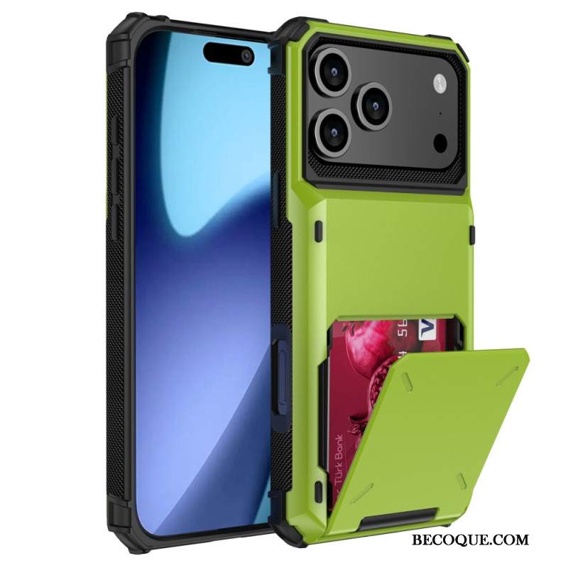 Kuori iPhone 17 Pro Max Käännettävä Korttikotelo