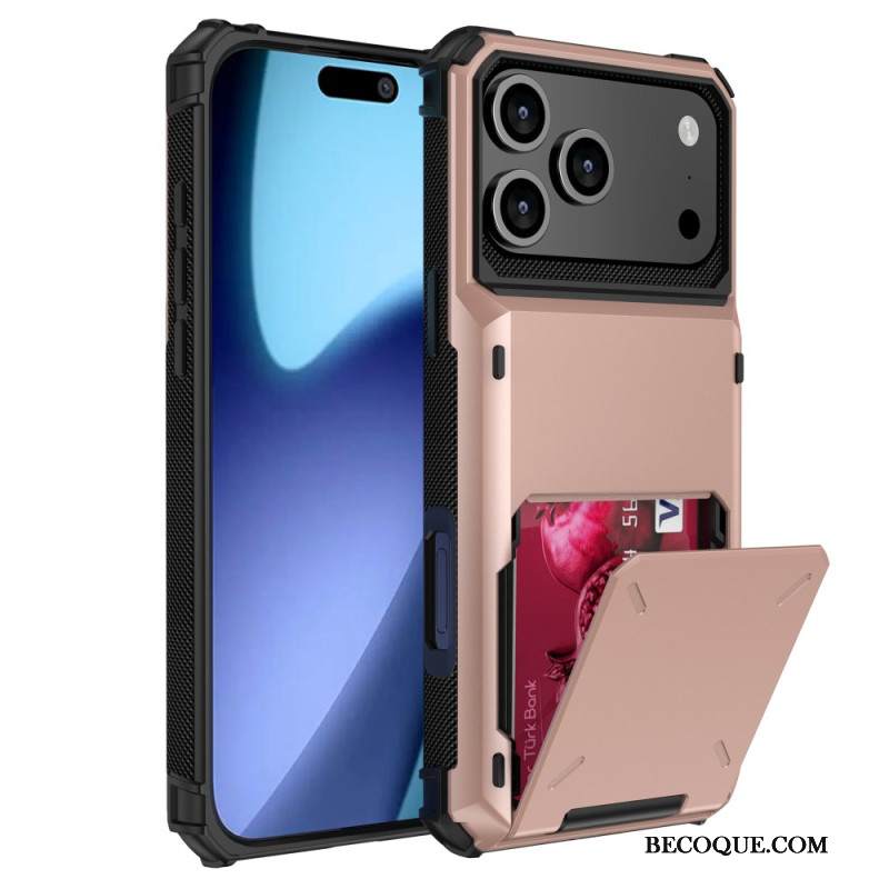 Kuori iPhone 17 Pro Max Käännettävä Korttikotelo