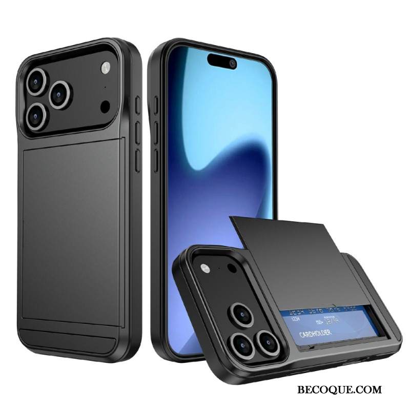 Kuori iPhone 17 Pro Max Liukuva Korttikotelo