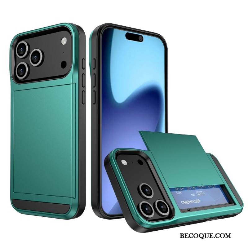 Kuori iPhone 17 Pro Max Liukuva Korttikotelo