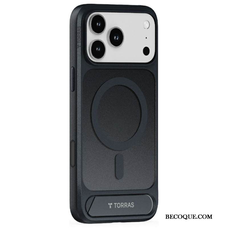 Kuori iPhone 17 Pro Max Magsafe Premium -muotoilu Integroidulla Jalustalla