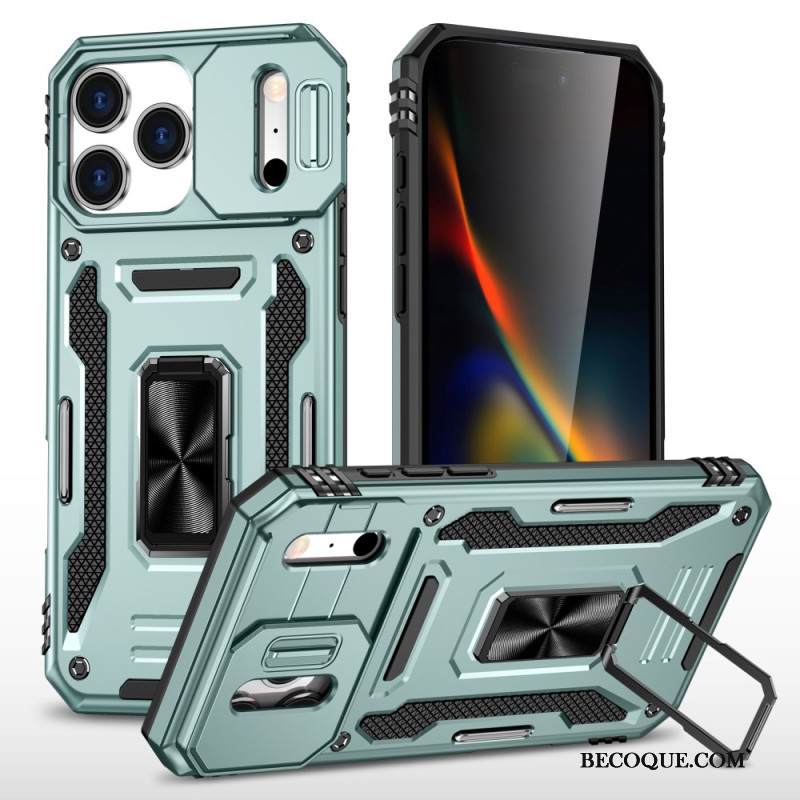 Kuori iPhone 17 Pro Max Metalliefekti Linssin Pidike Ja Suojus Suojakuori