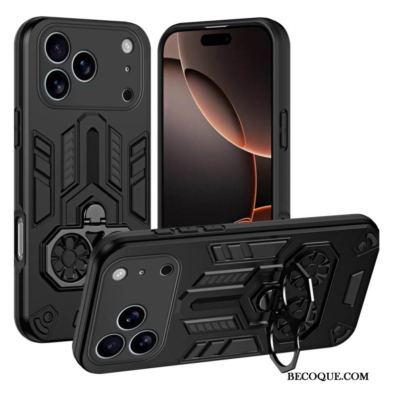 Kuori iPhone 17 Pro Max Sormuksen Pidike Ja Tukijalka