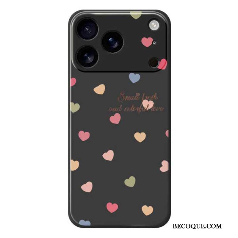 Kuori iPhone 17 Pro Max Sydämet