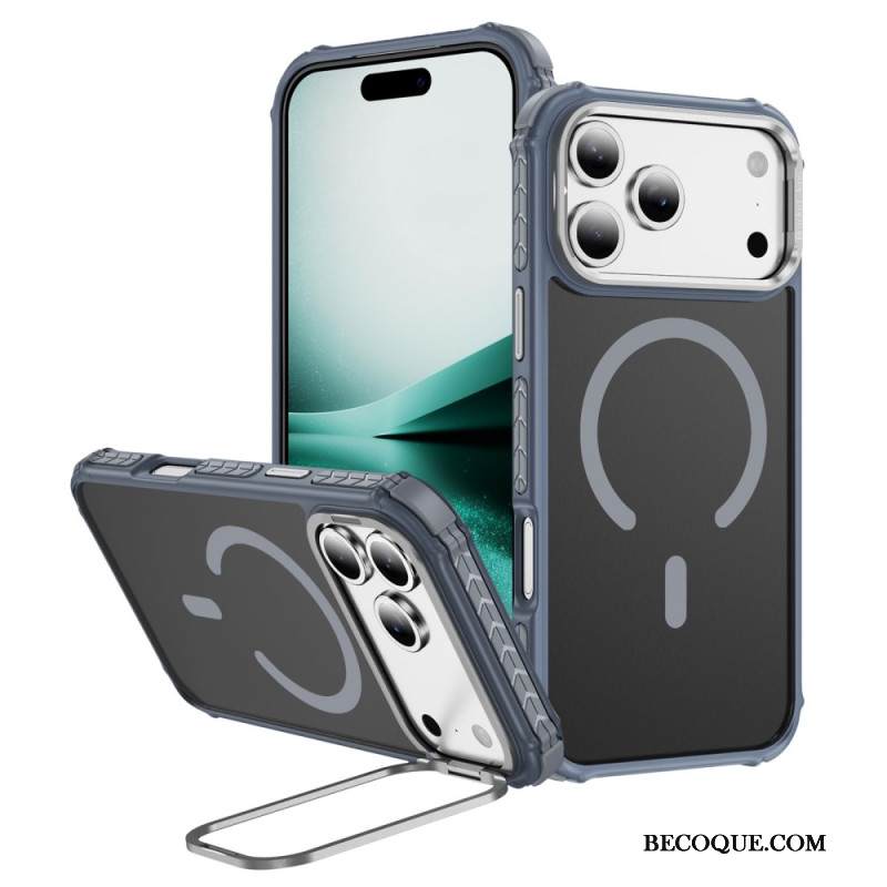 Kuori iPhone 17 Pro Max Yhteensopiva Magsafe-linssikiinnike Musta Suojakuori